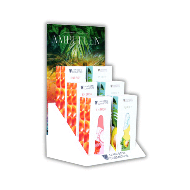 Akril display 12db 7-es ampullához (üres)